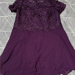 JJ's House Gorgeous Grape Dress